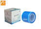 Medical Dental Barrier Film Roll Tape Blue 4" X 6" 1200 Sheets With Dispenser Box