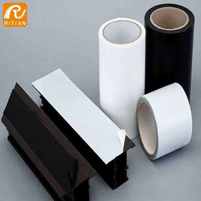 ভালো দাম PE প্রোটেক্টিভ ফিল্ম উচ্চ তাপমাত্রা প্রতিরোধী কোন অবশিষ্টাংশ নেই ৭০ মাইক্রন স্বয়ংচালিত পৃষ্ঠ সুরক্ষার জন্য অনলাইন