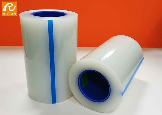 ভালো দাম 50micron 70micron পৃষ্ঠ সুরক্ষা ফিল্ম স্বচ্ছ পলিথিন কম আনুগত্য অনলাইন